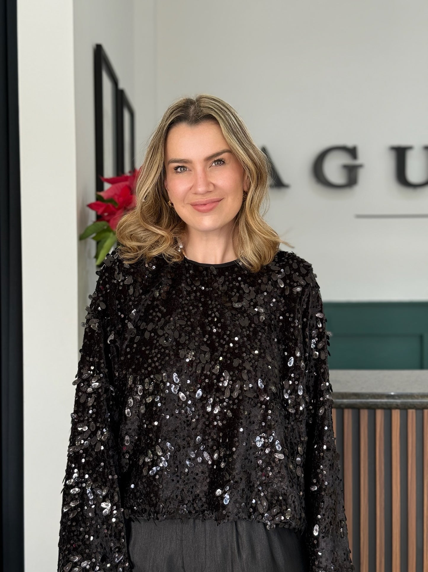 Suéter Nocturne Sequin