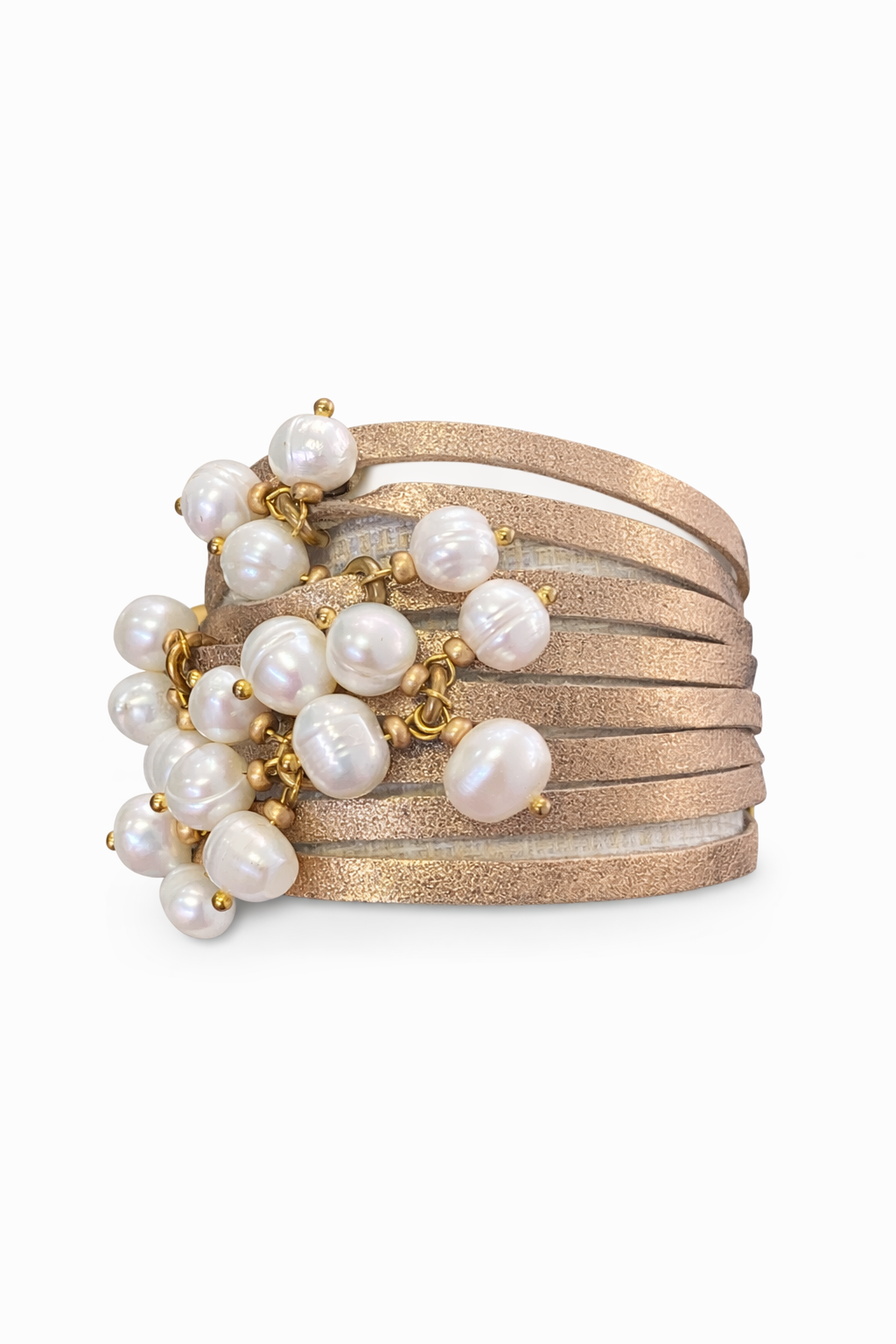 Brazalete Golden Pearl Wrap