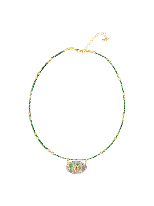 Collar Jardín Esmeralda