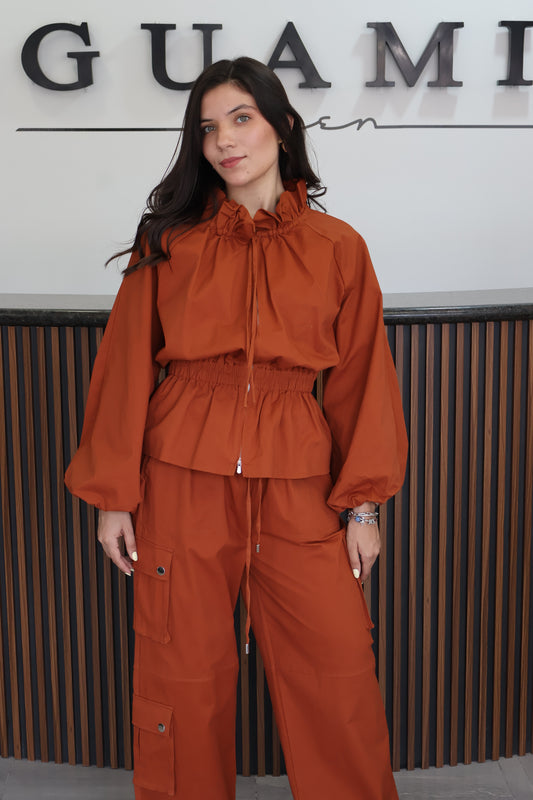 Conjunto jacket pantalon cargo