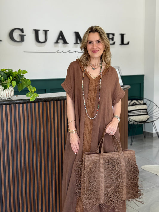 Vestido marron