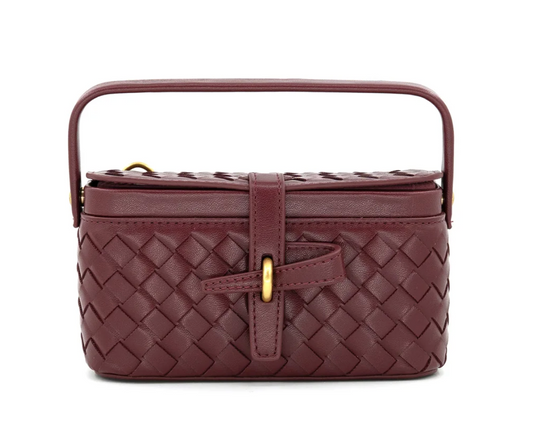 Bordeaux Woven Bag