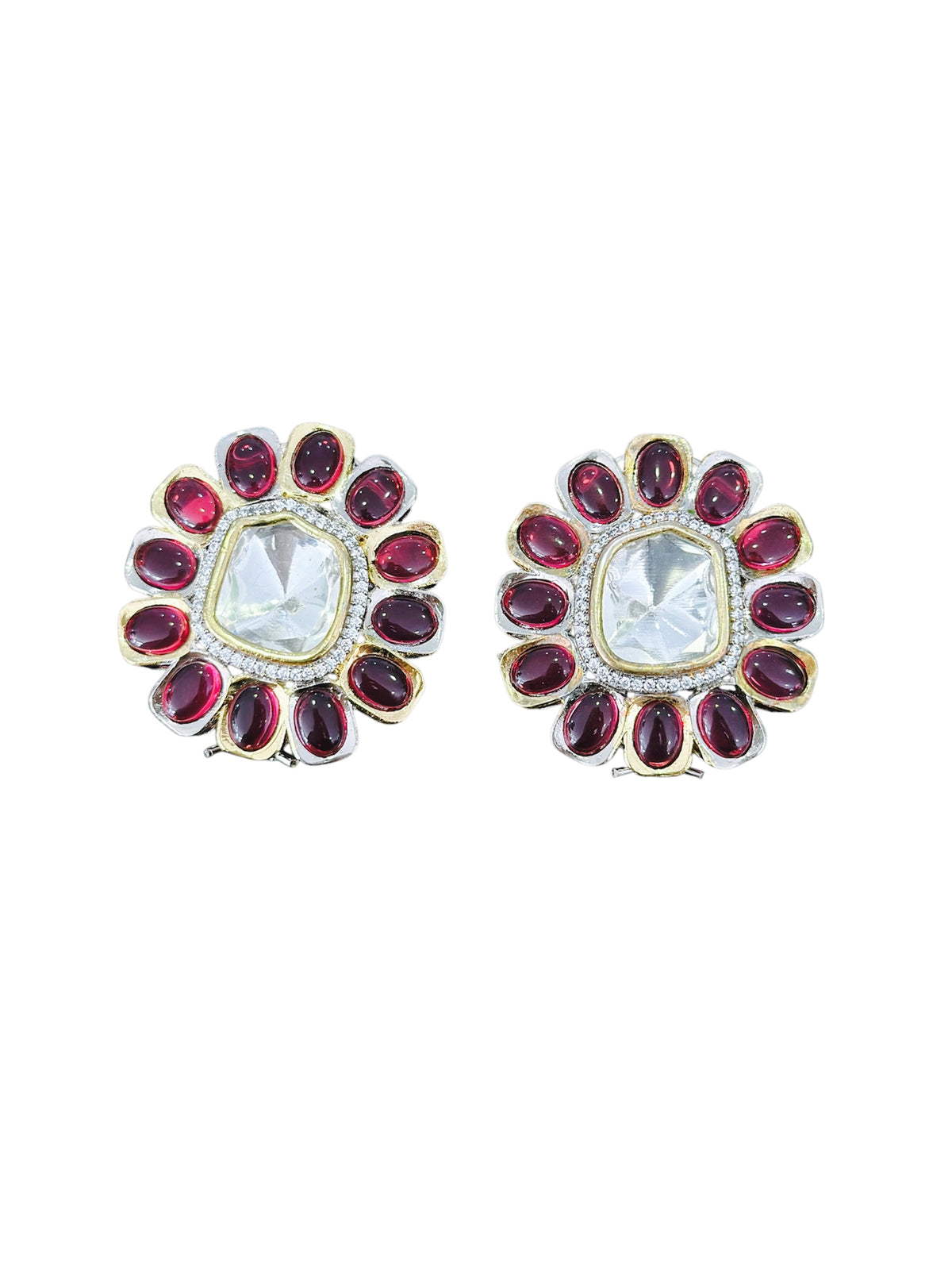Aretes Ruby Bloom