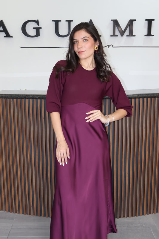 Vestido boysenberry