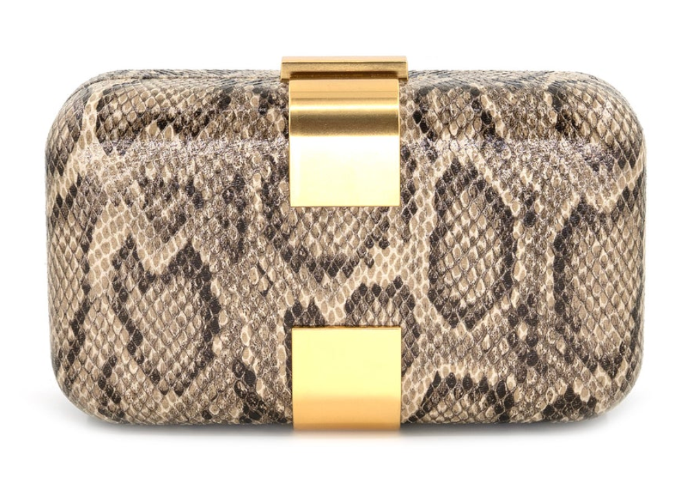 Python Luxe Clutch