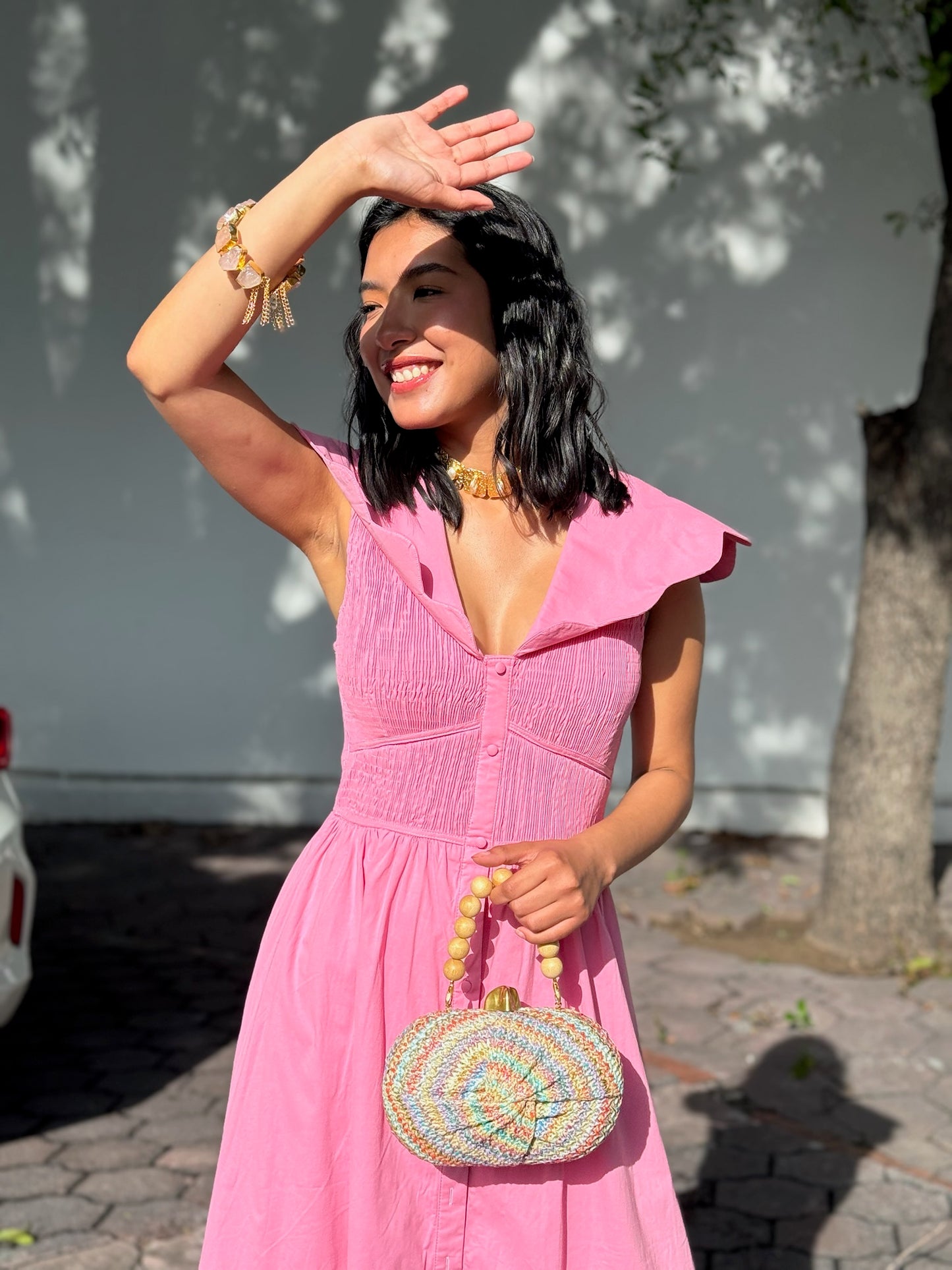Vestido rosa