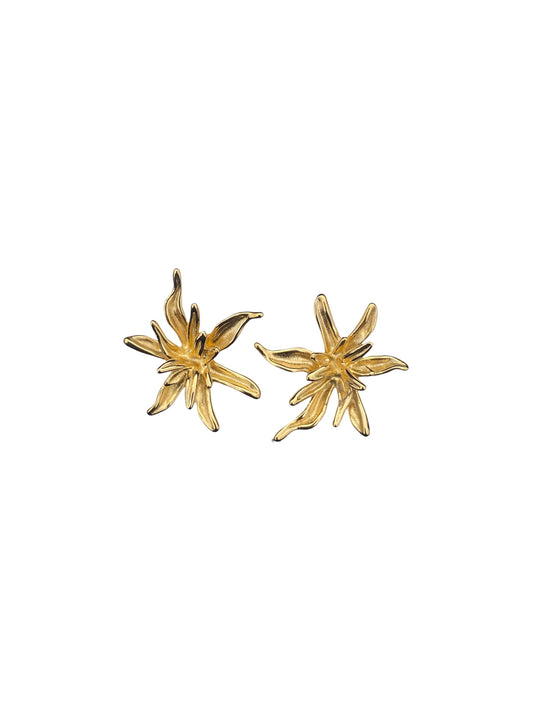 Aretes “Golden Bloom”