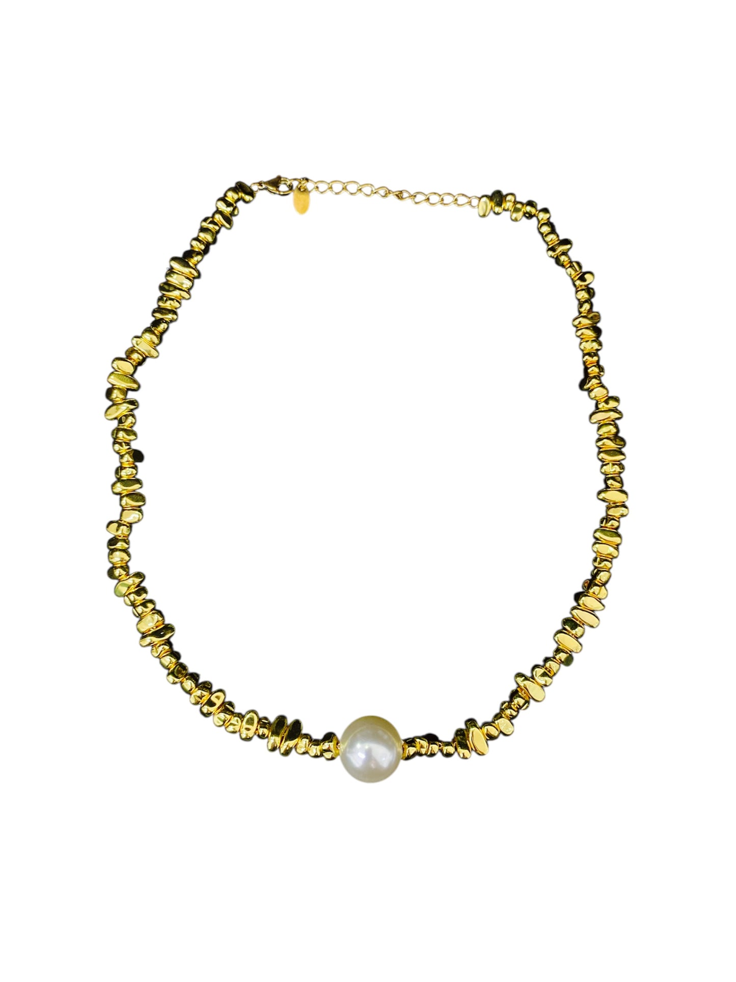 Collar Metal Pebble