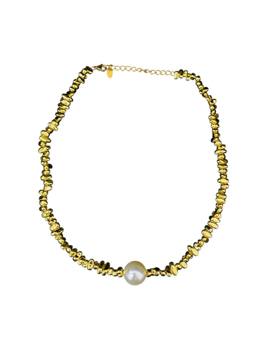 Collar Metal Pebble