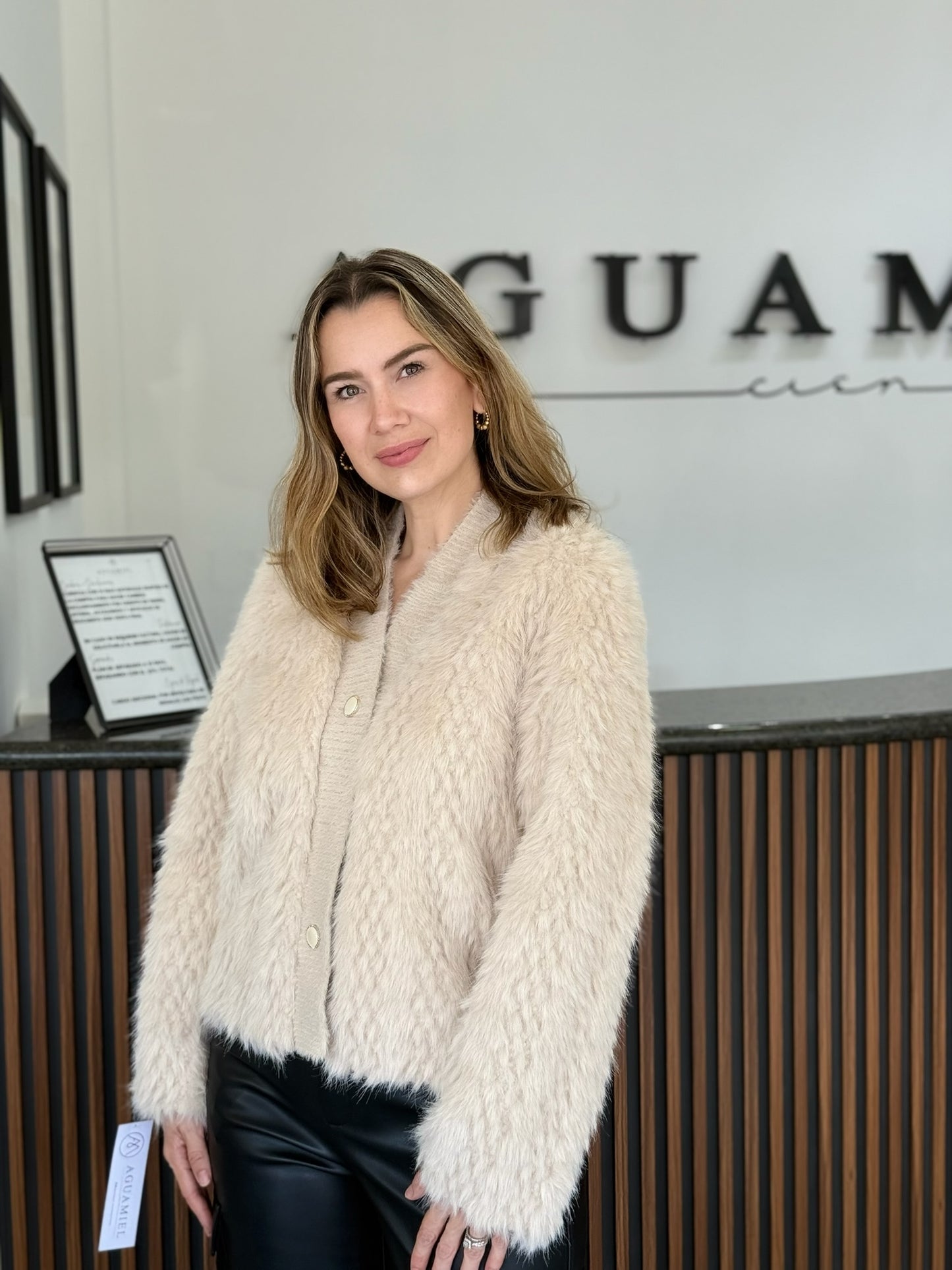 Chamarra Peluche Corta