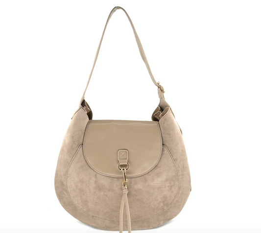 Bolsa Hobo Taupe