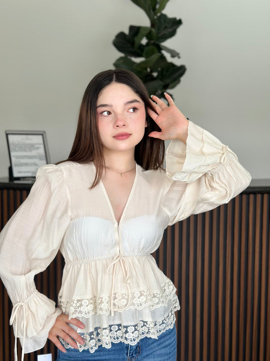 Blusa Boho Lace