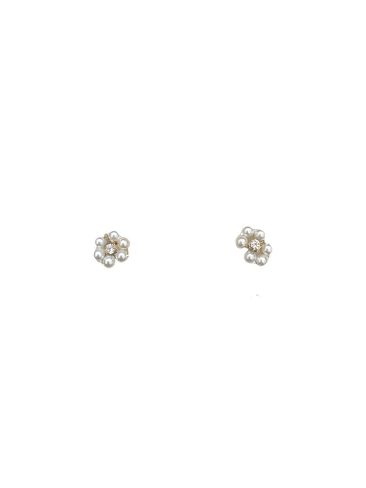 Aretes “Pearl Blossom”