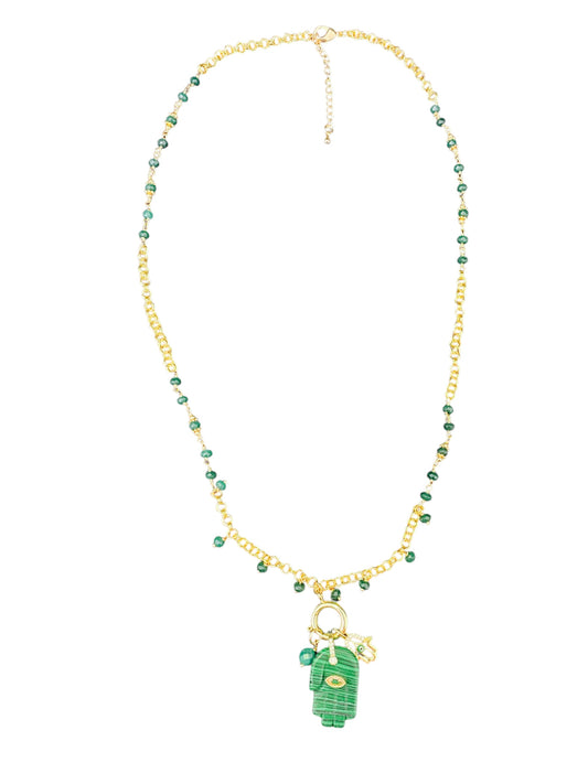 Collar Malachite Hand