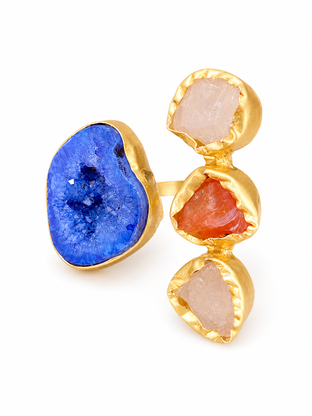 Anillo Bold Multistone