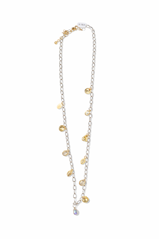 Collar Charms Bicolor Cristal