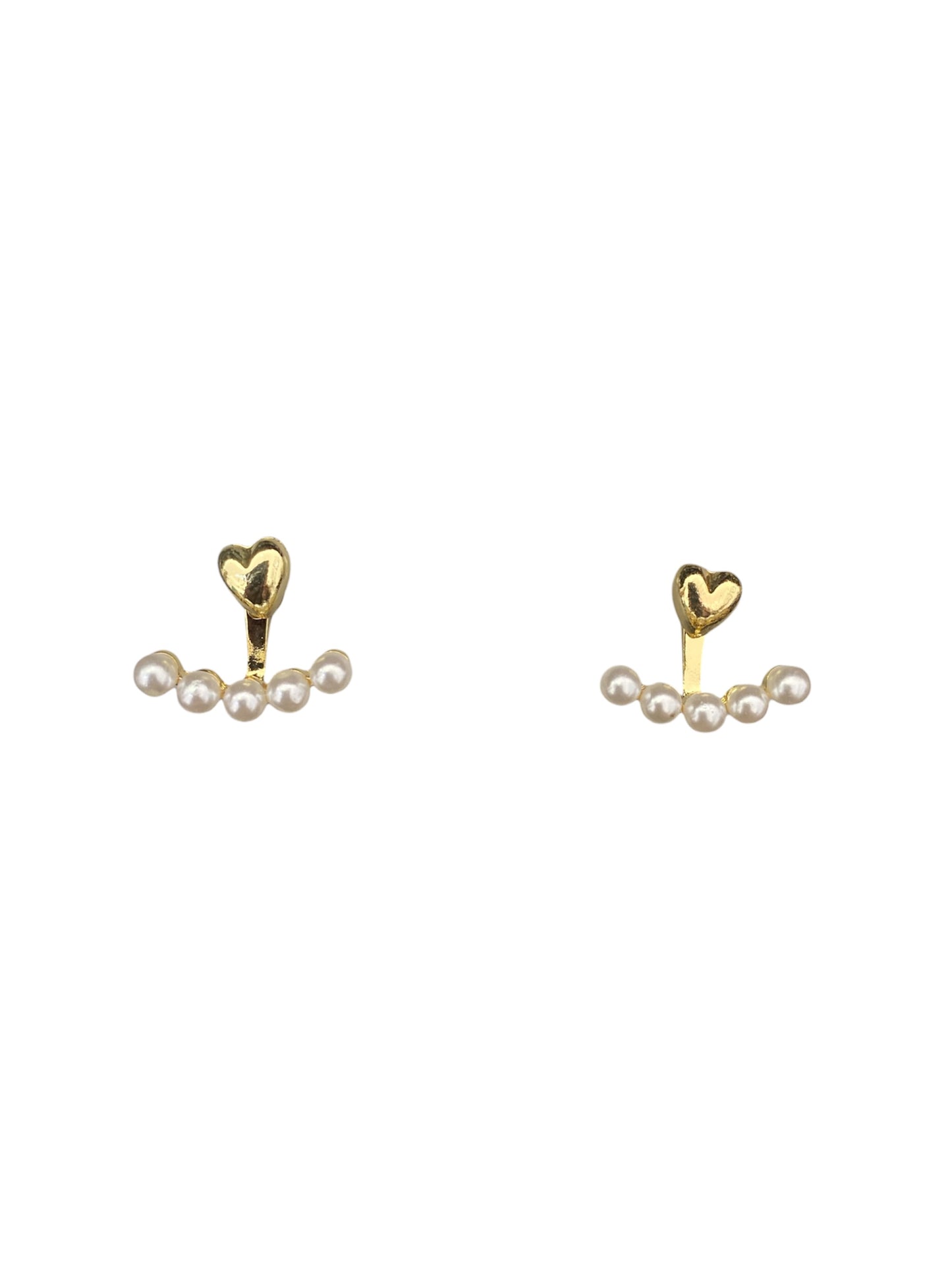 Corazón y Drop de Perlas