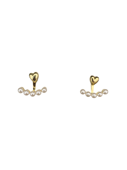 Corazón y Drop de Perlas