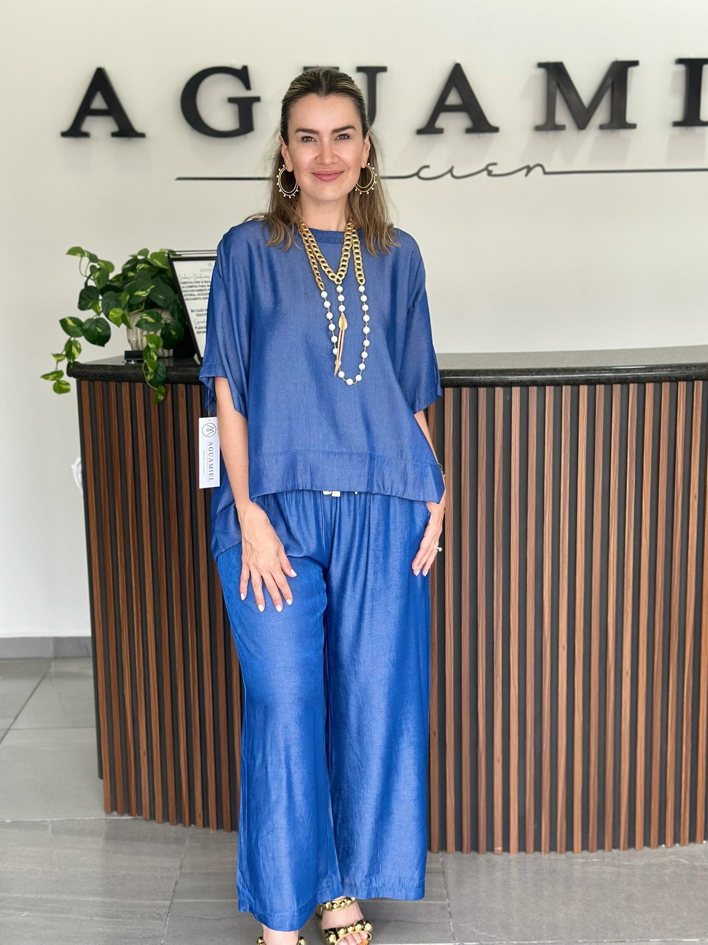 Conjunto indigo