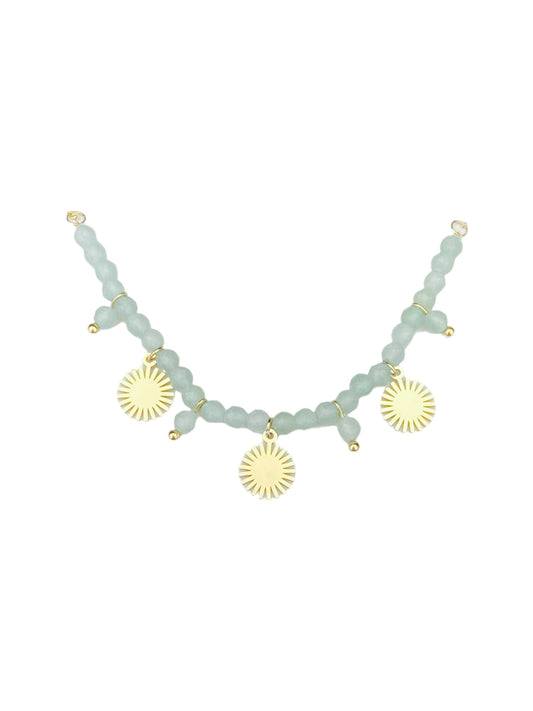Collar “Soft Aqua Drops”