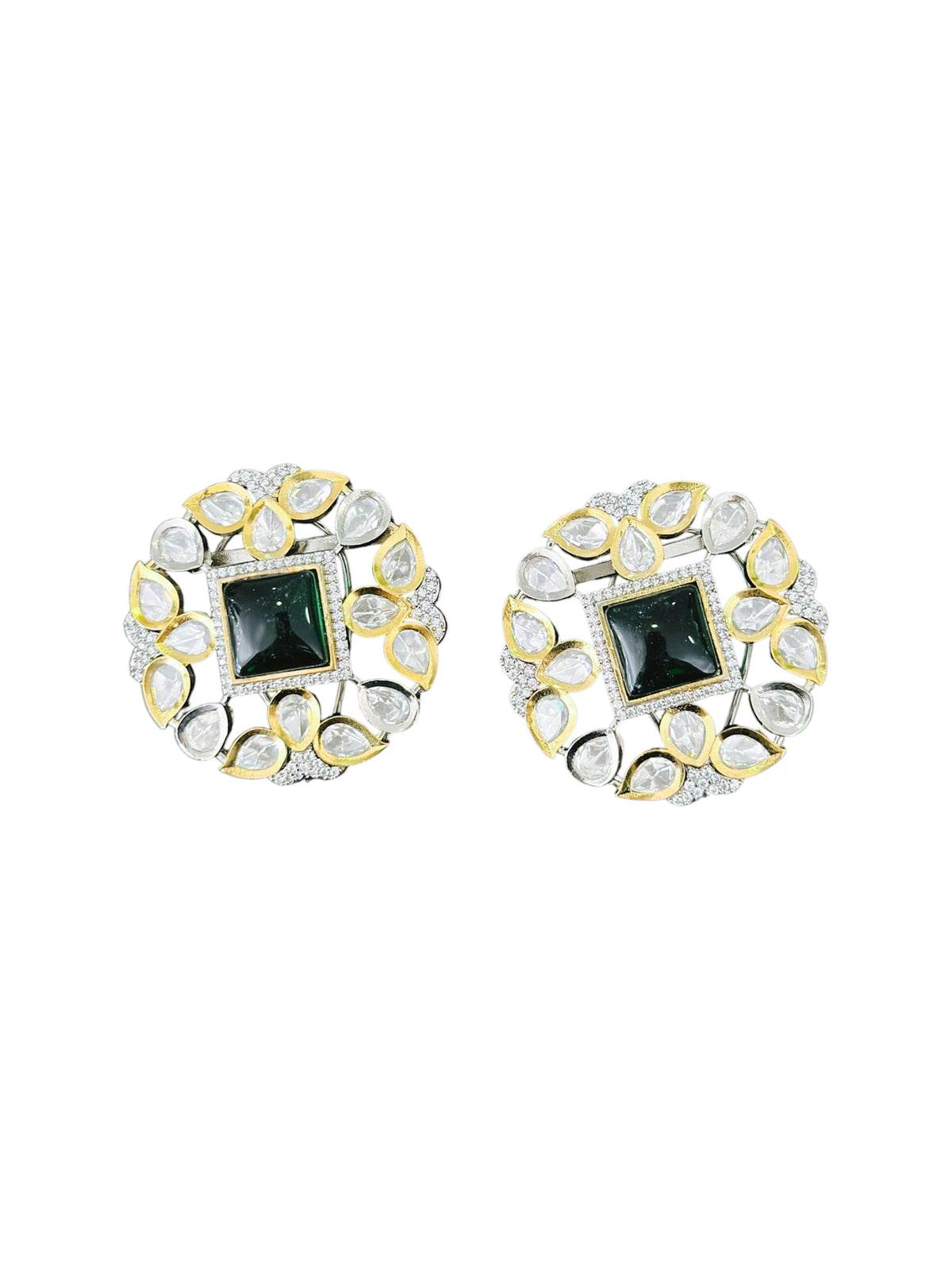 Aretes Emerald Bloom