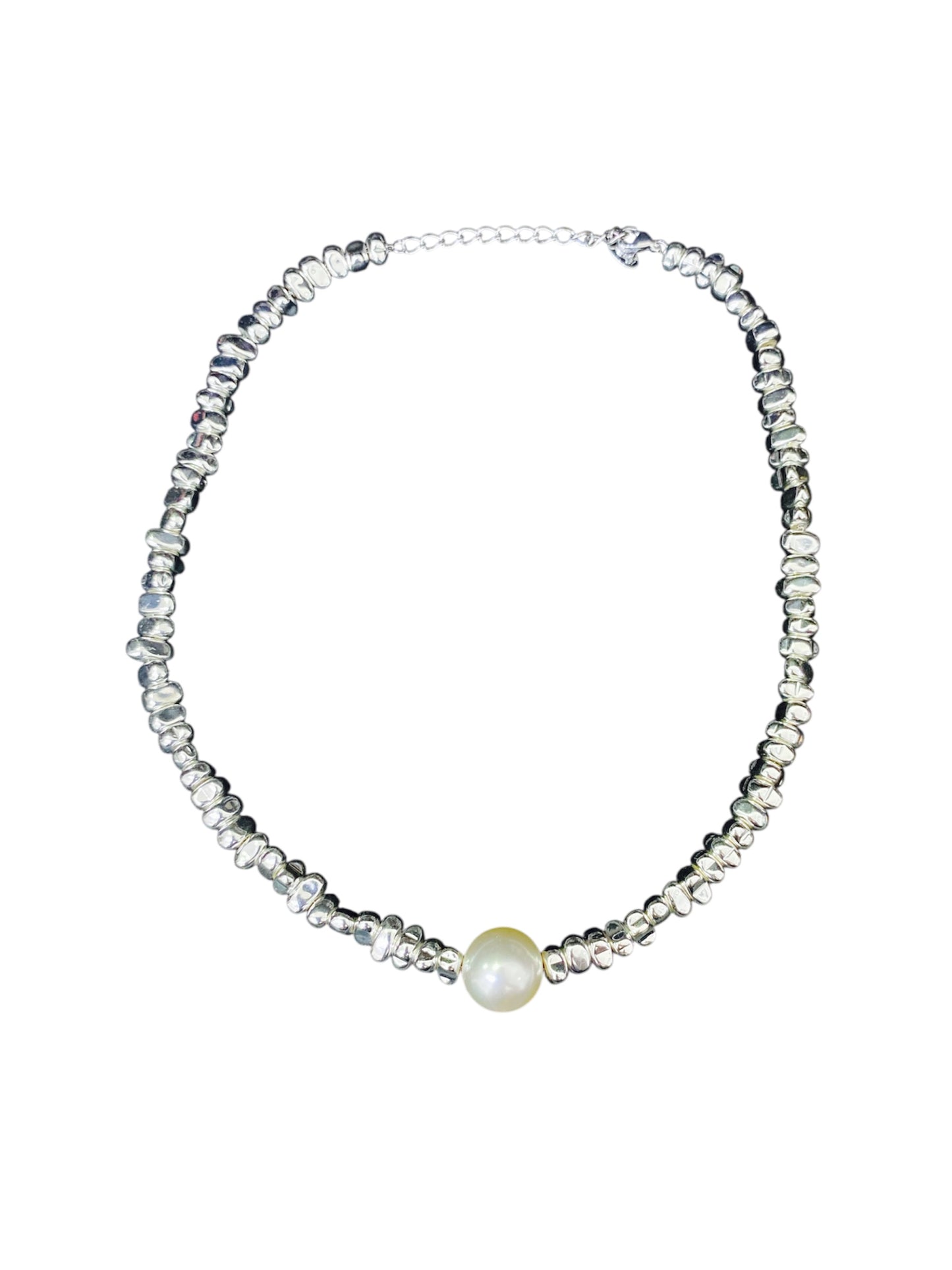 Collar Metal Pebble