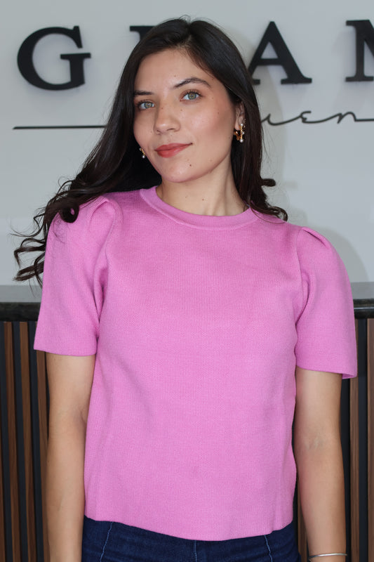 Sueter pullover pink