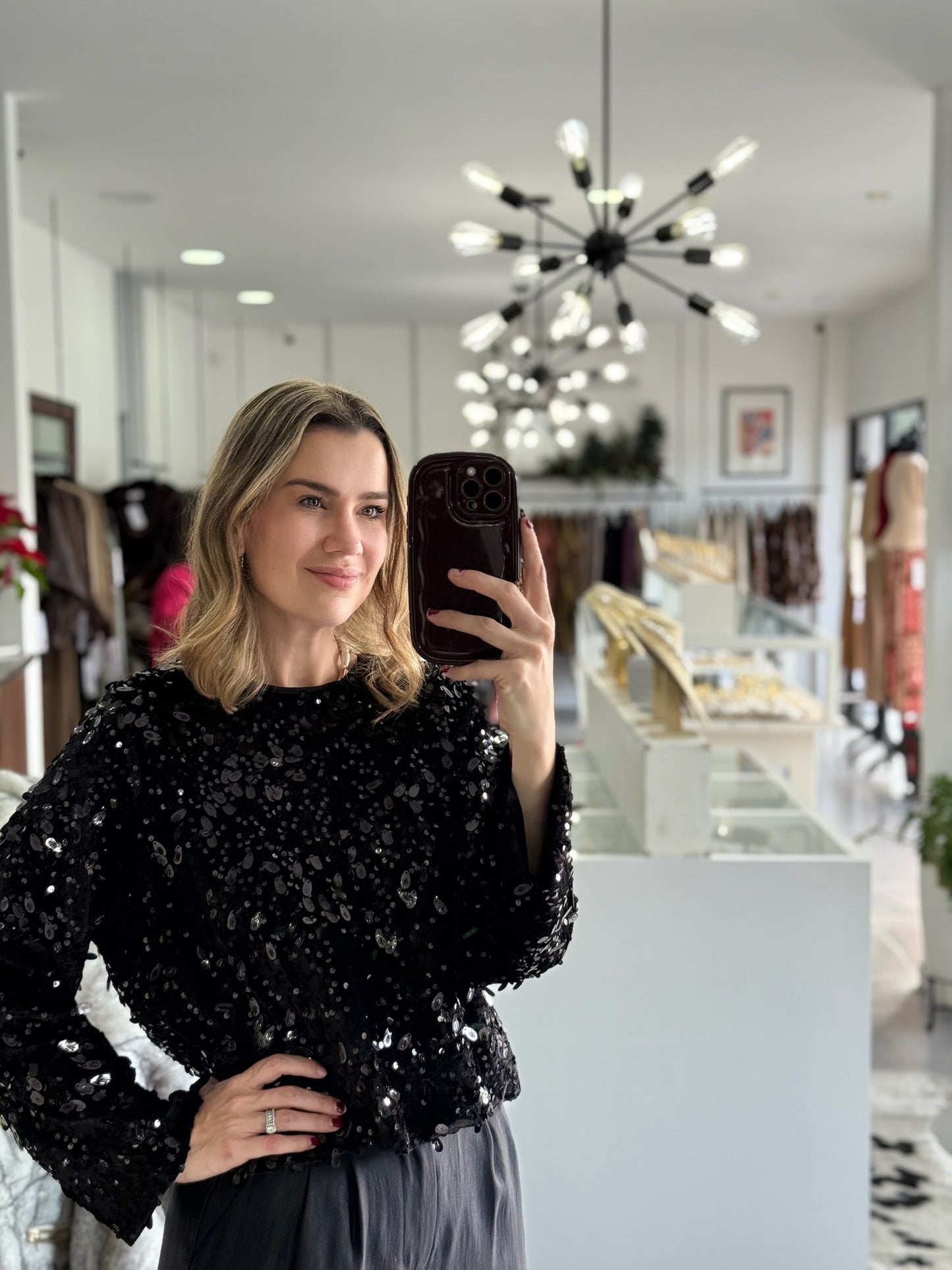 Suéter Nocturne Sequin