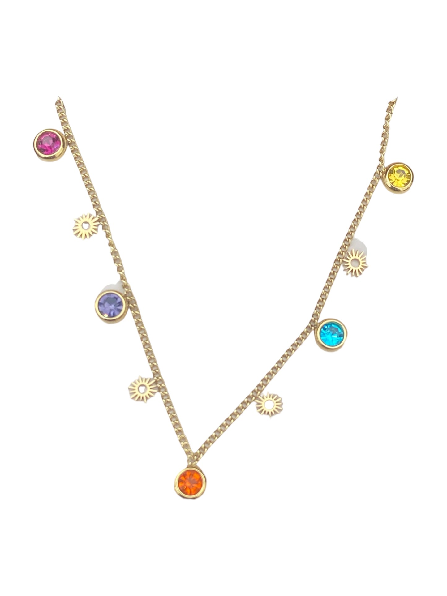 Collar Solar Crystal