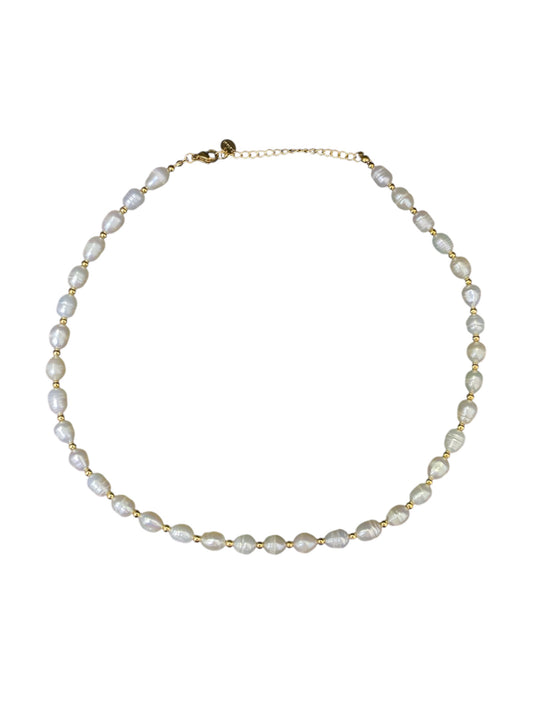 Collar Tiny Pearl Row