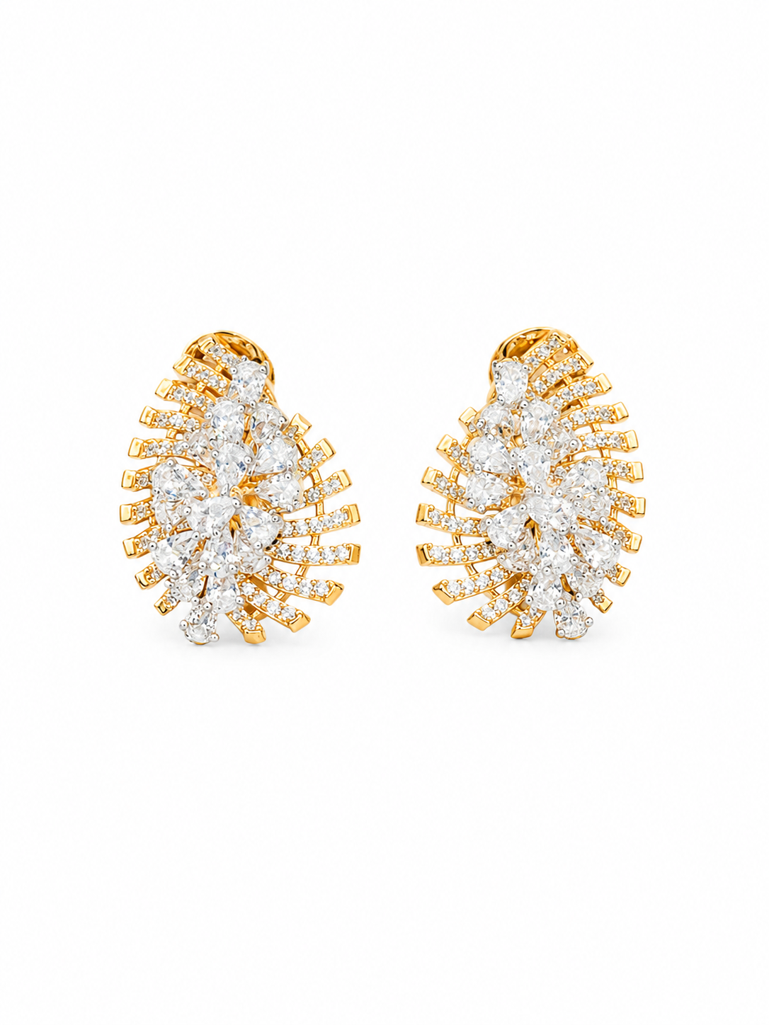 Aretes Aurora de Cristal