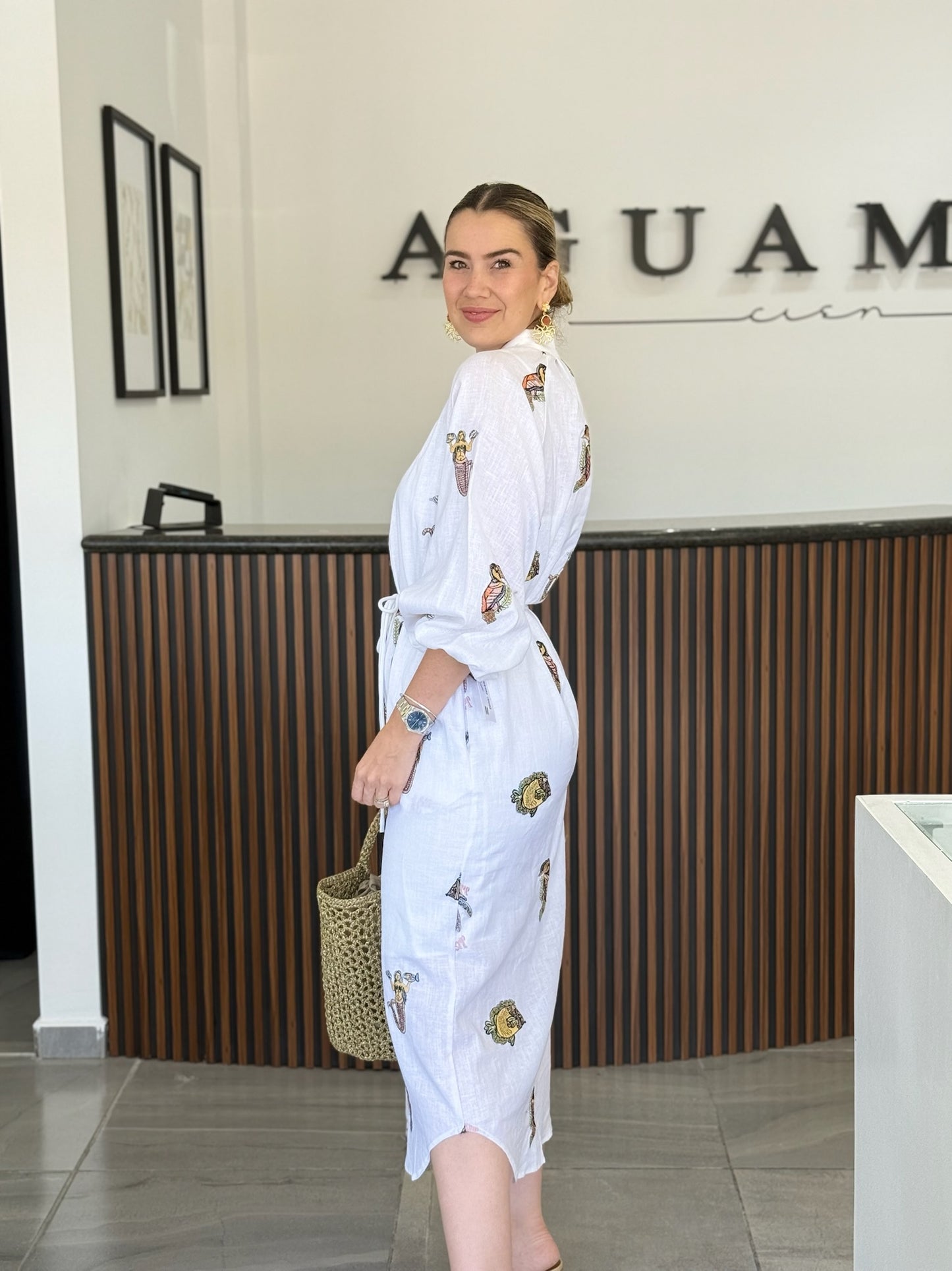 Vestido Lino Sirenas