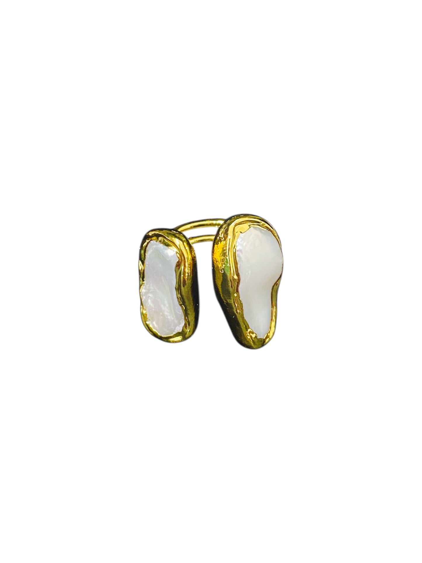 Anillo Twin Pearl