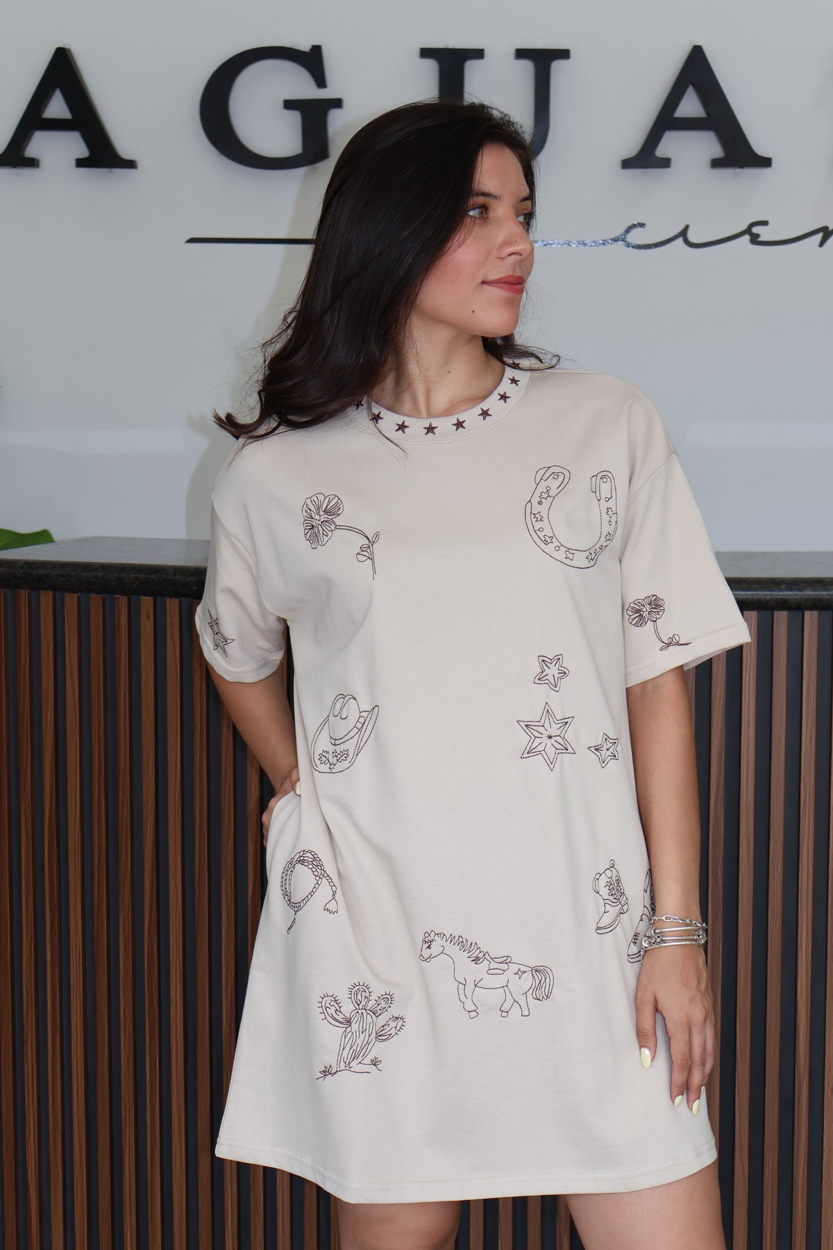 Vestido caballos country