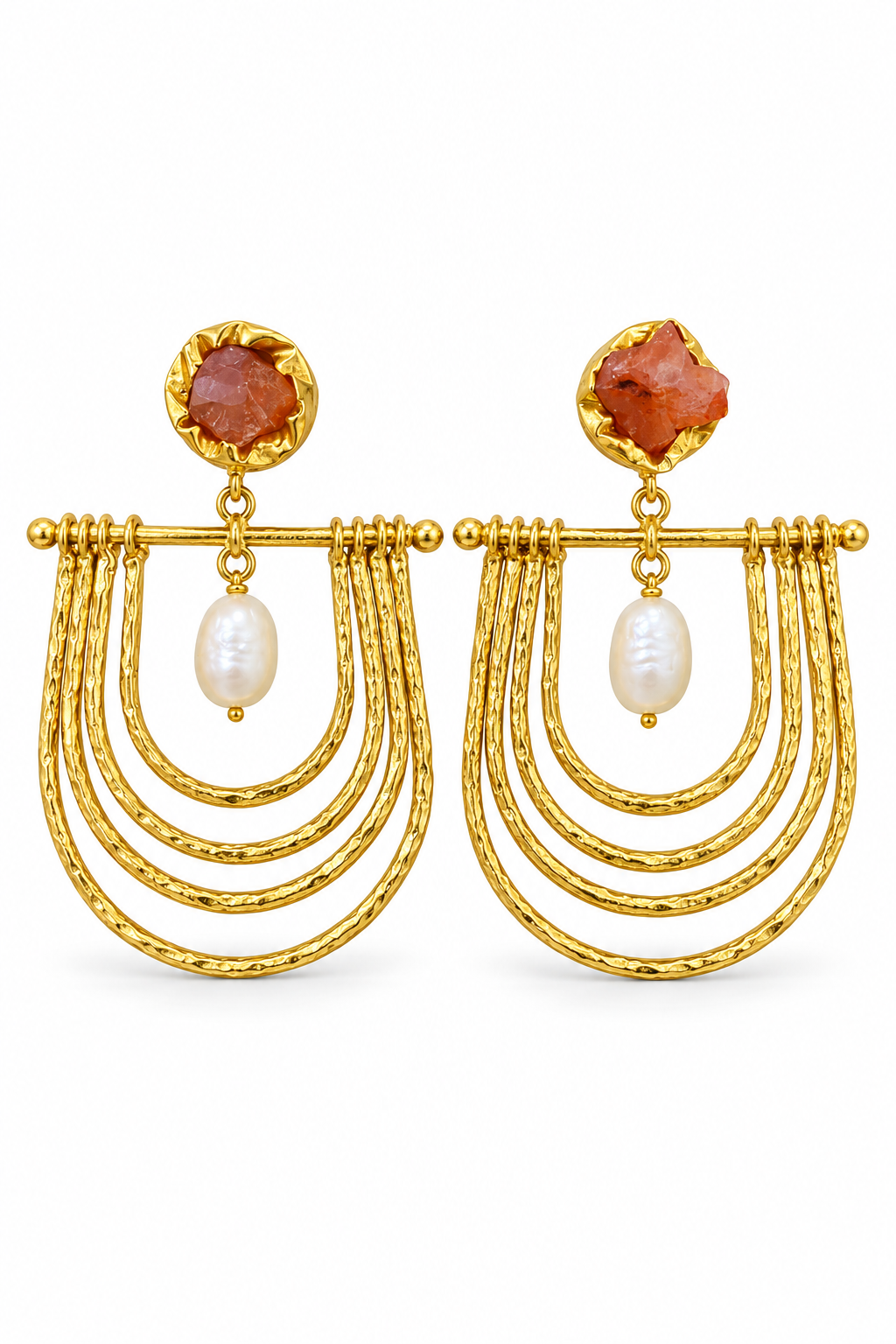 Aretes Cascade Pearl