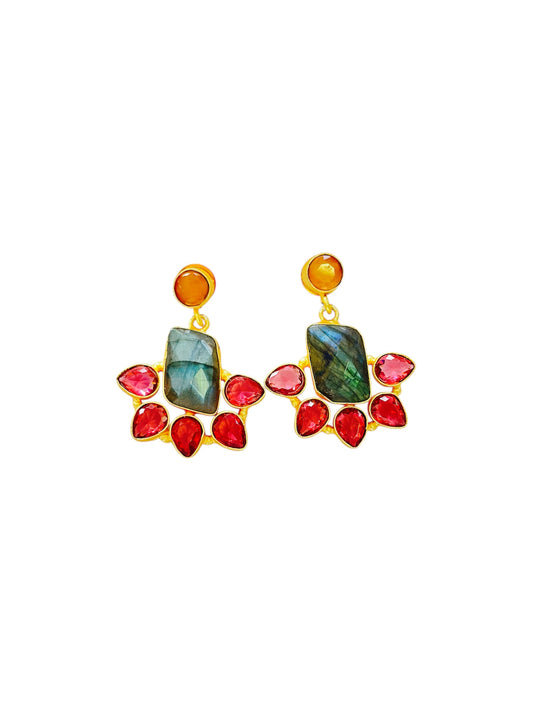 Aretes flor mexicana