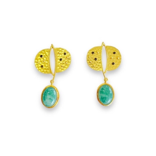 Aretes Emerald Touch