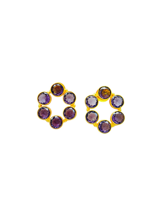 Aretes Girasol Chic