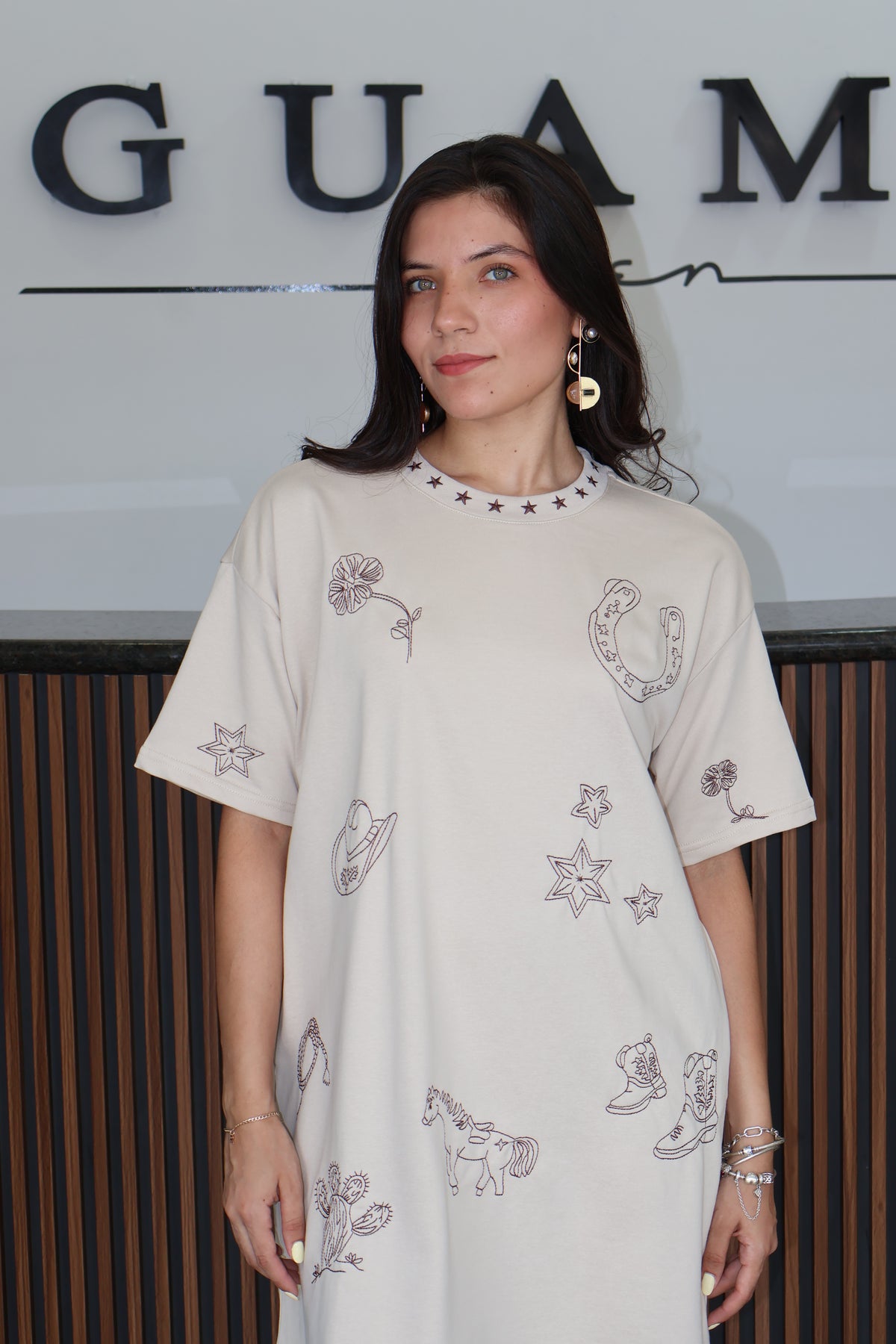 Vestido caballos country