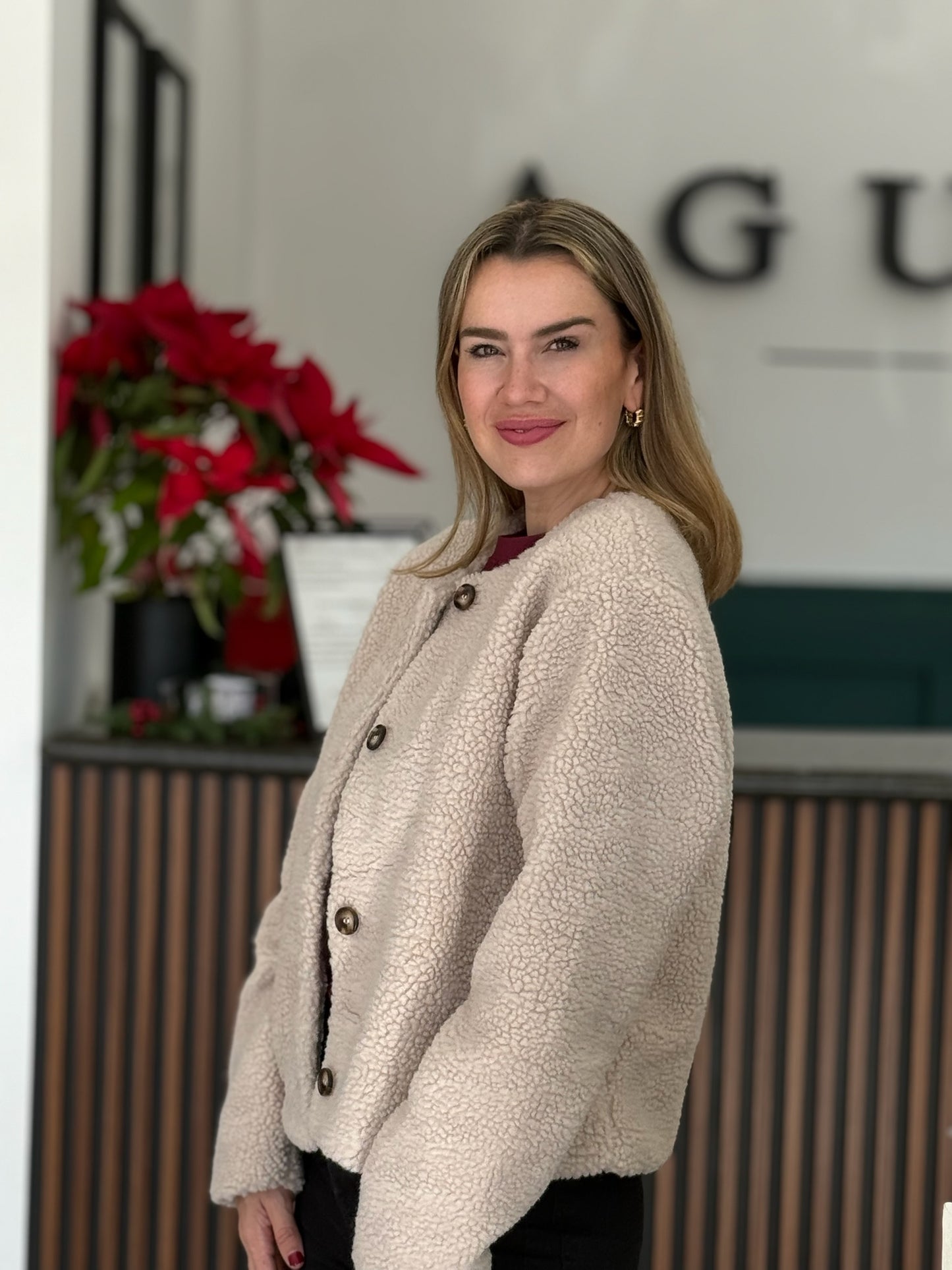 Chamarra Soft Cloud Beige