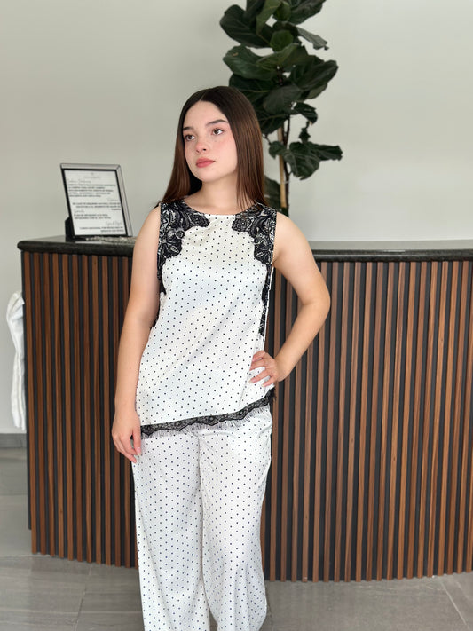 Conjunto Polka Lace