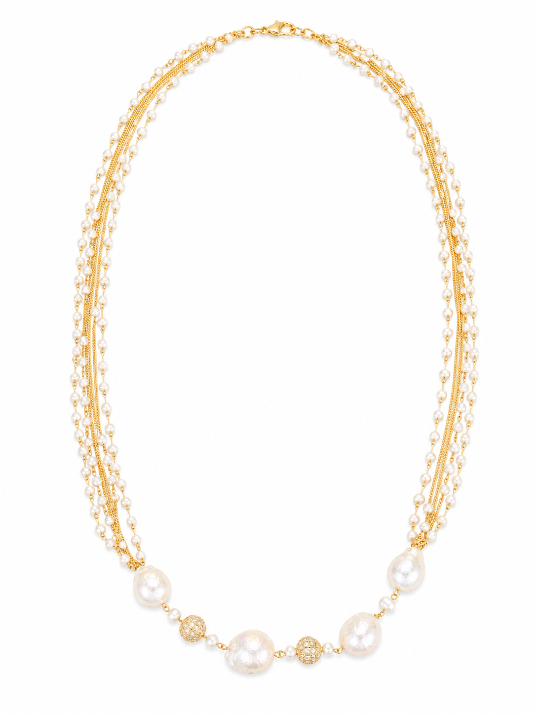 Collar Perla Layered Chic