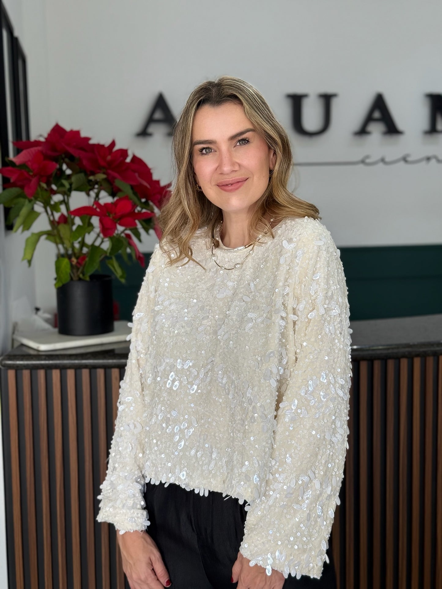 Suéter Lumière Sequin