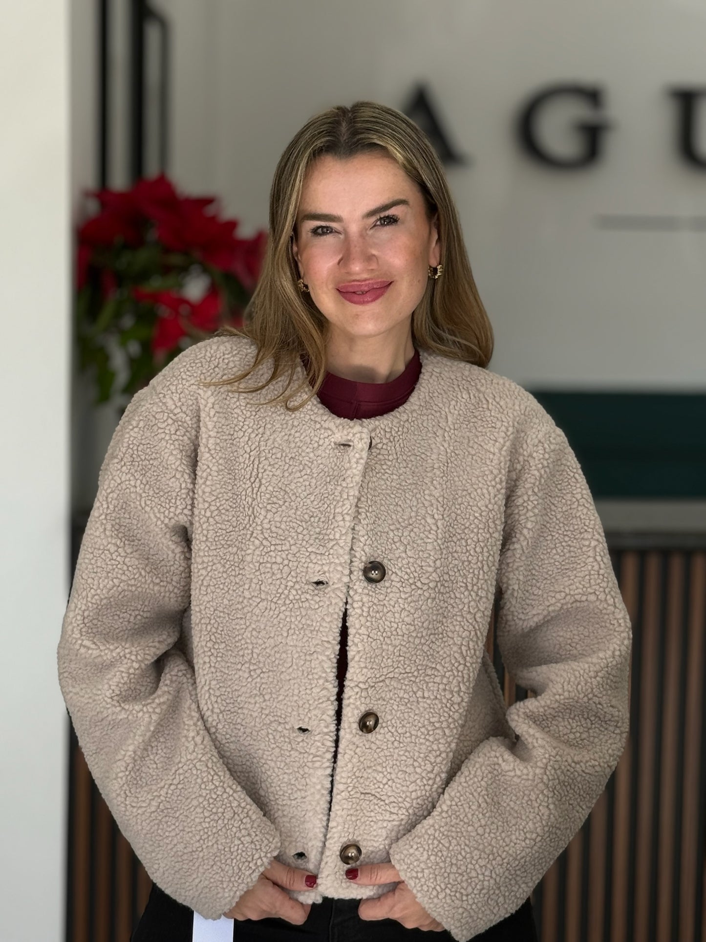 Chamarra Soft Cloud Beige