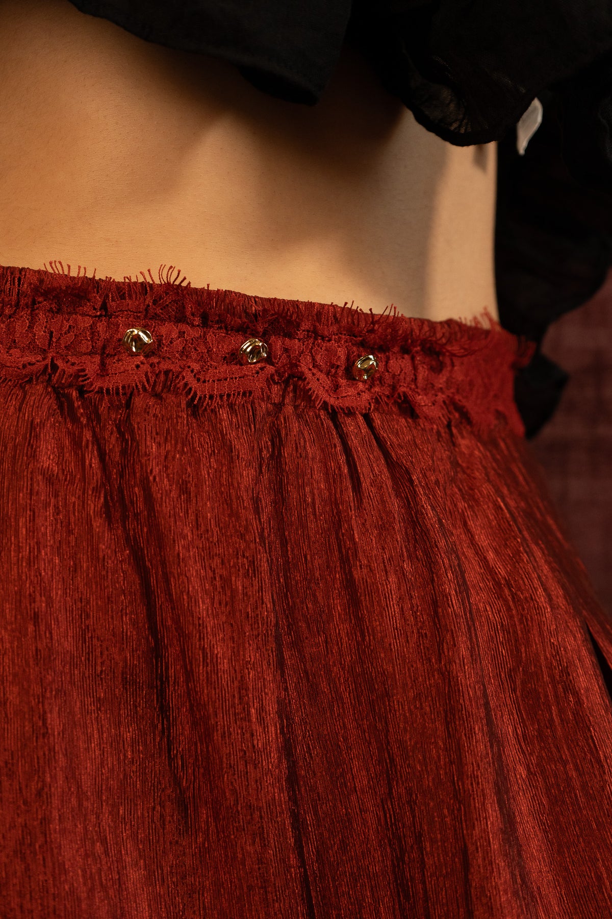 Pantalon burgundy