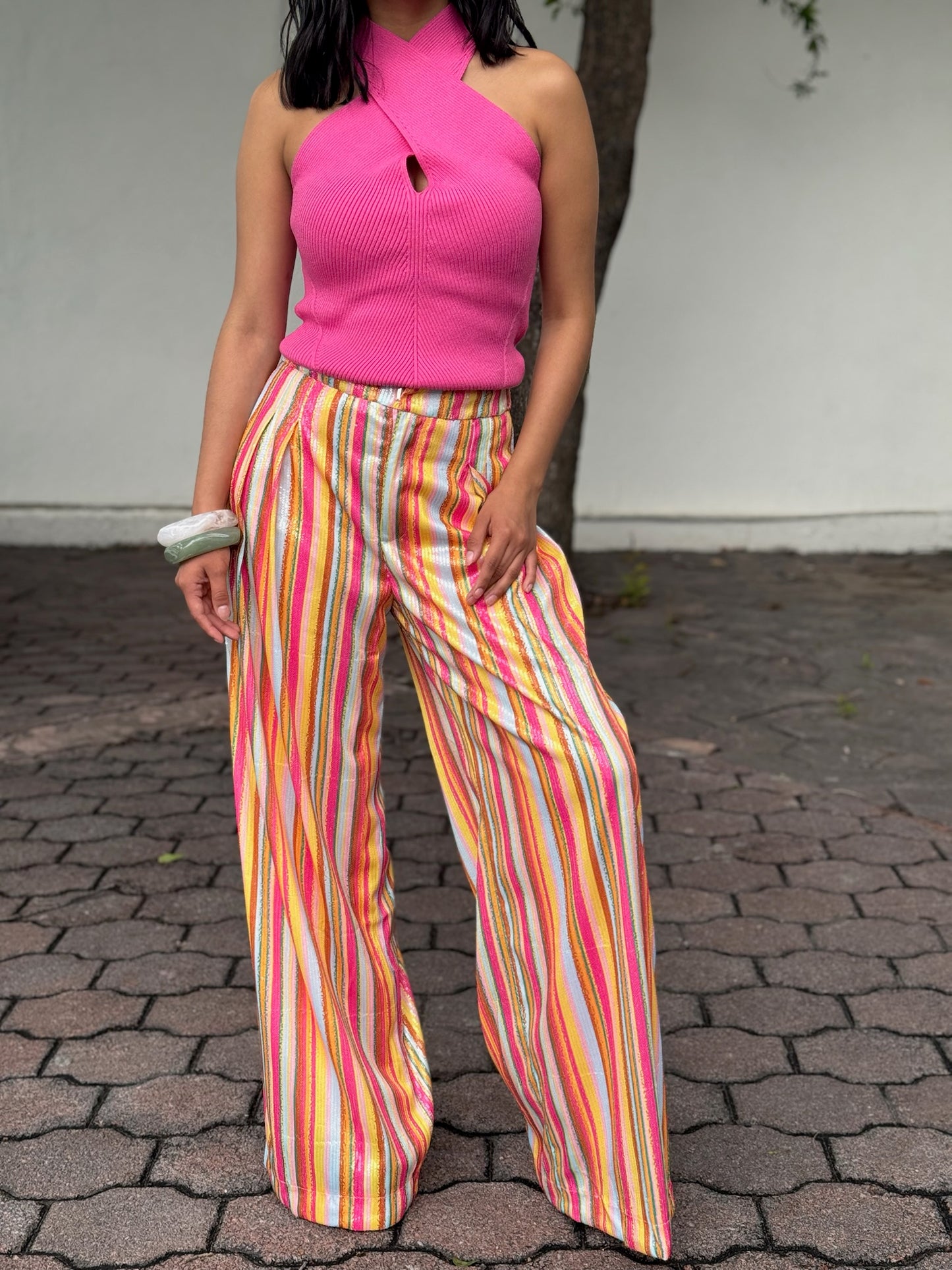 Pantalones lentejuela