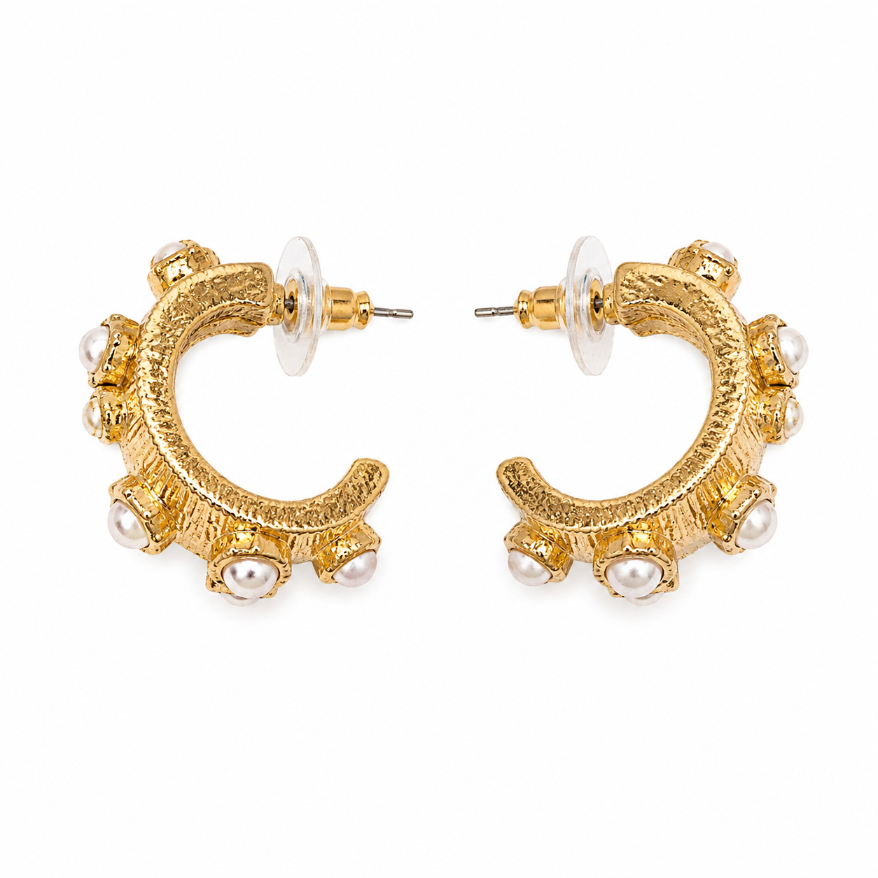 Aretes Pearl Crown