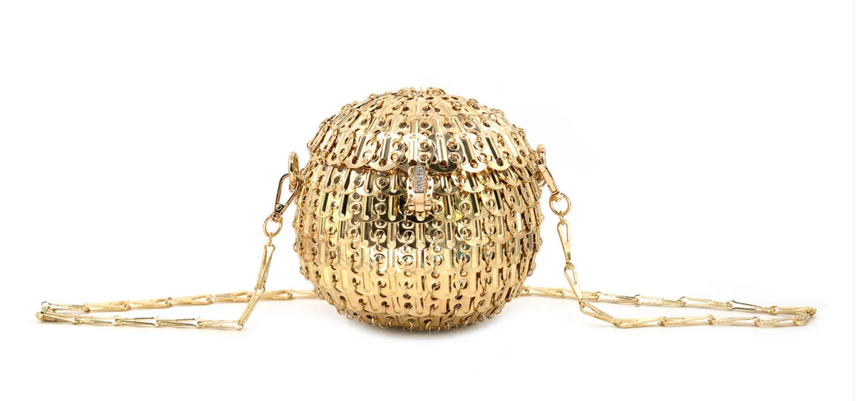 Golden Sphere Bag