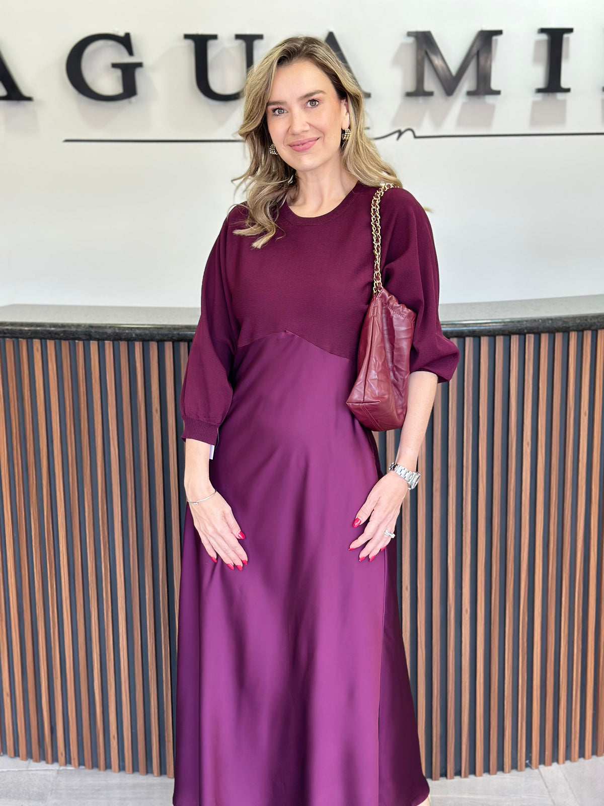 Vestido boysenberry