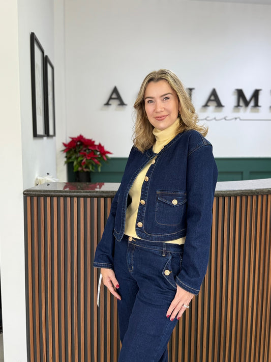 Conjunto Denim Royal